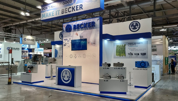 Progettazione stand ipack-ima 2022 Milano